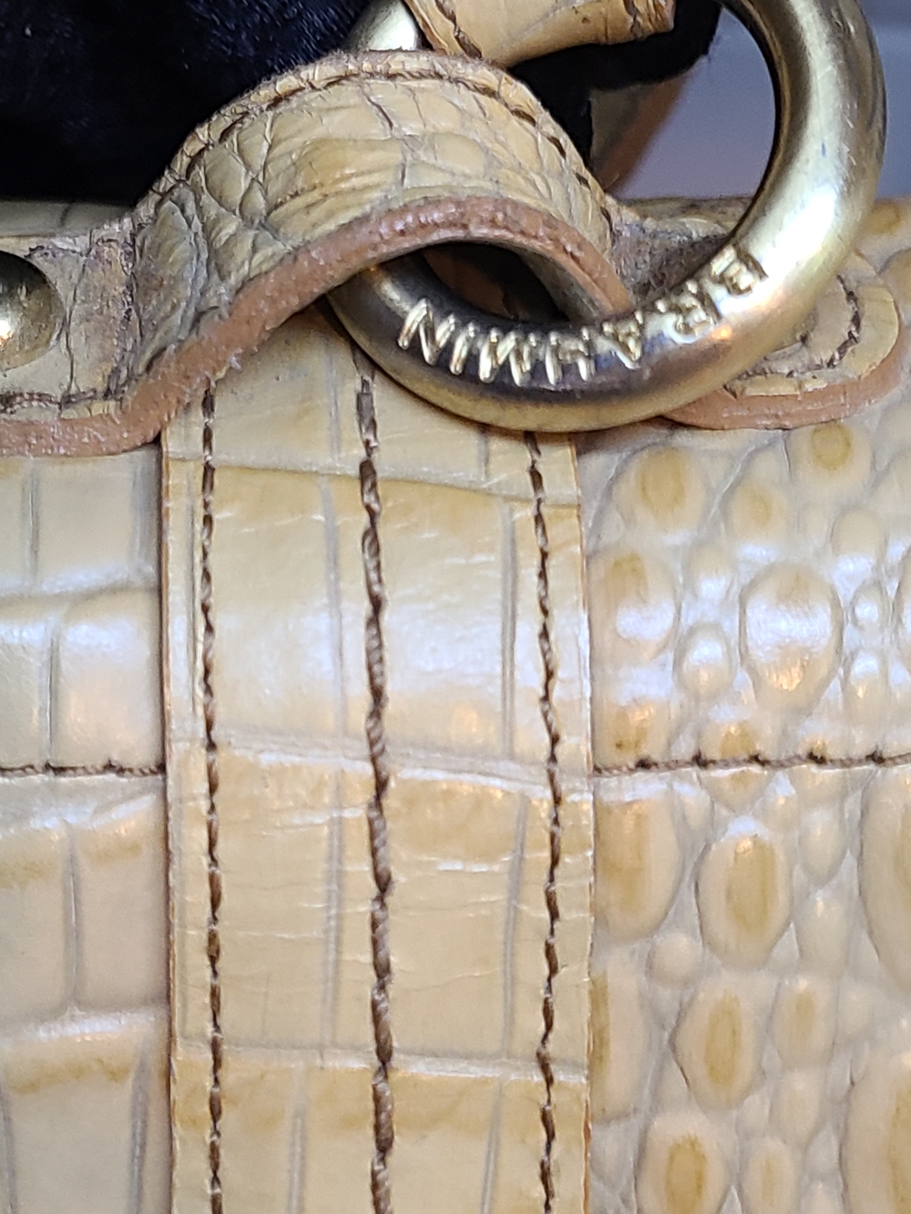Brahmin Vintage Selia Melbourne Satchel Shoulder Bag Guc With COA - Picture 4 of 16